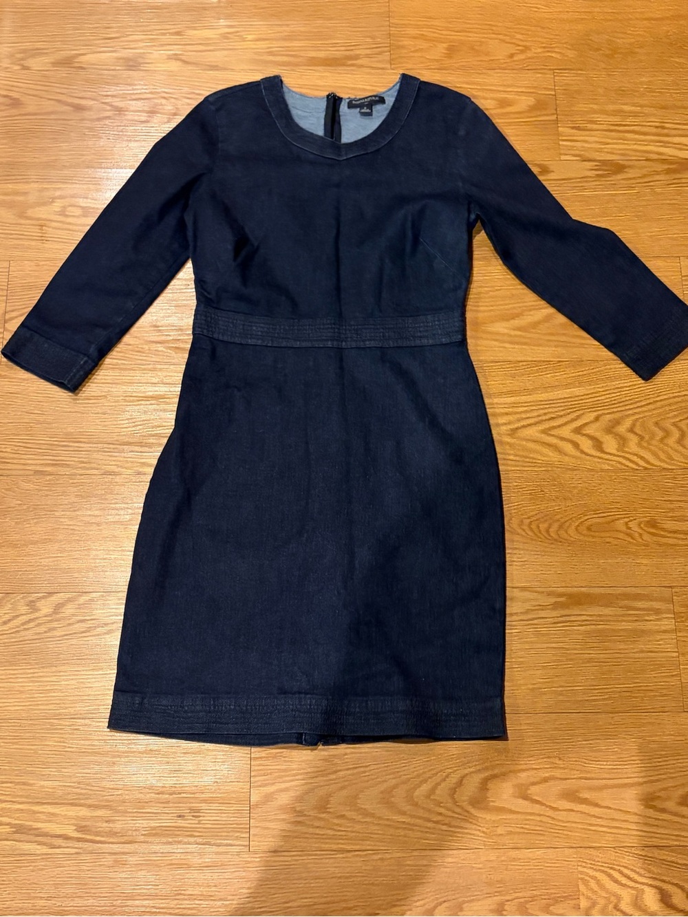 Banana Republic Dark Blue Denim Sheath Dress